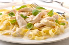 Creamy Chicken Tagliatelle