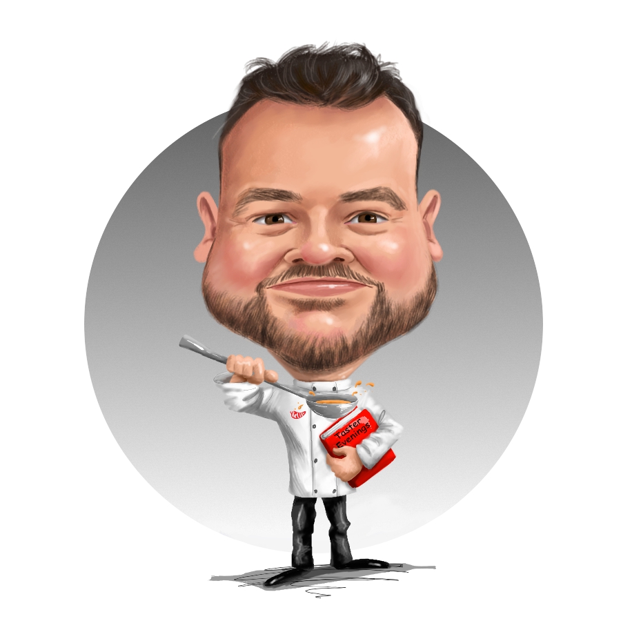 caricature of Area Support Manager