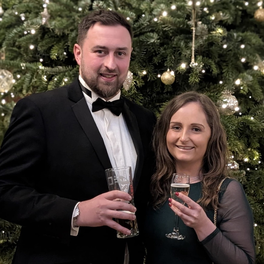 Image of Zoe with her partner