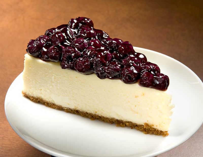 Blackcurrant Cheesecake