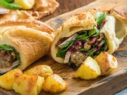 Roast Chicken & Stuffing Yorkshire Pudding Wrap