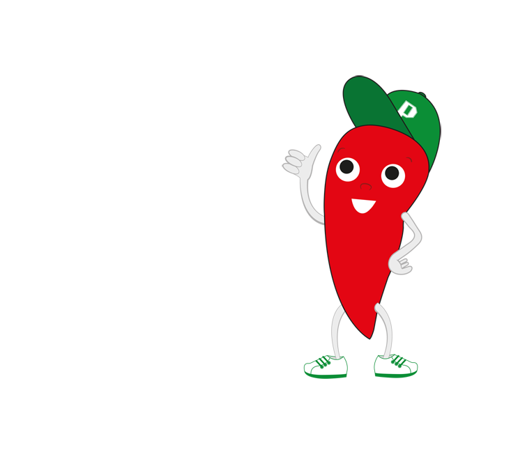 Pedro the Pepper - Relish Mascot